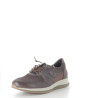 Baskets marron en cuir