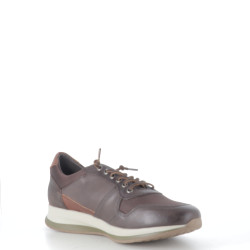 Baskets marron en cuir