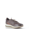 Baskets marron en cuir