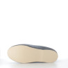 Pantoufles en textile grises