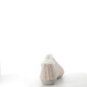 Pantoufles en textile beige