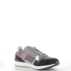 Baskets en cuir grises