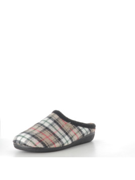 Pantoufles en Textile à Carreaux