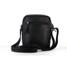 pochette noire en cuir