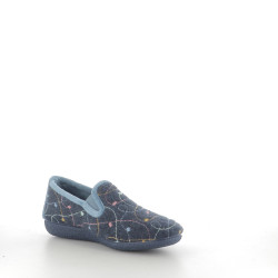 Chaussons Vinciane bleu