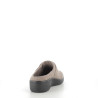 Pantoufles en laine beige