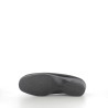 Pantoufles noires en textile avec détails