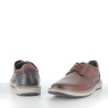 Derbys marron en cuir