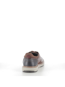 Derbys marron en cuir