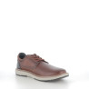 Derbys marron en cuir