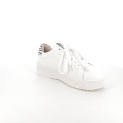 Baskets Blanches avec Motif Zèbre VANESSA WU