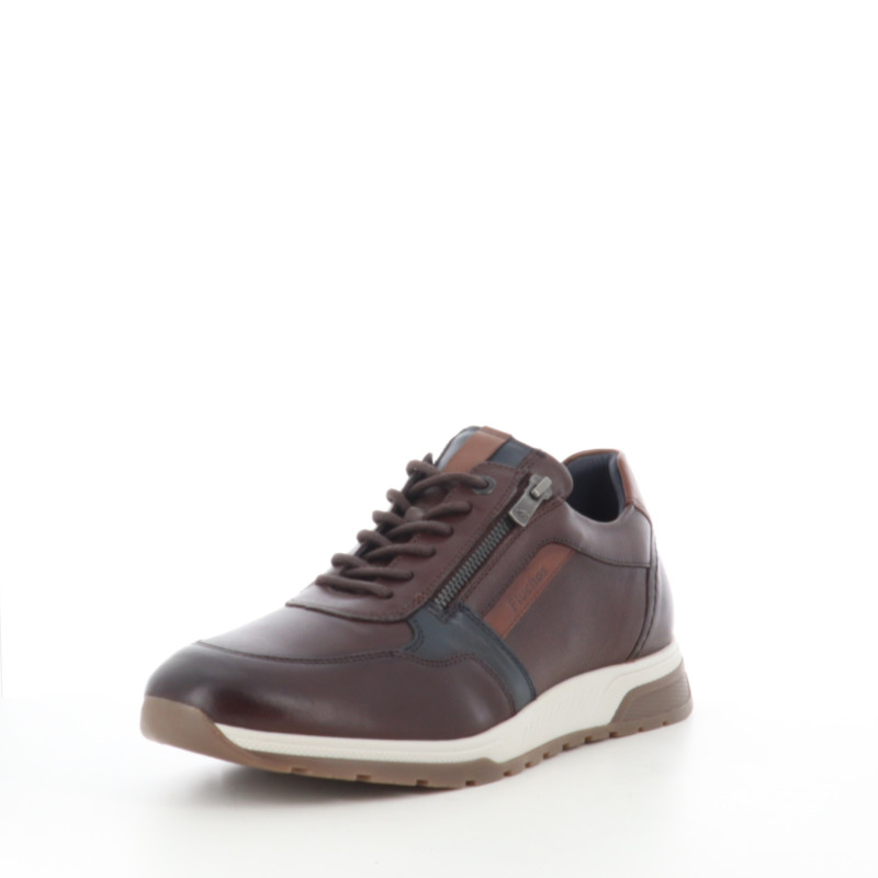 Baskets basses marron