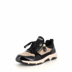 Baskets noir et beige Remonte