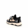 Baskets noir et beige Remonte