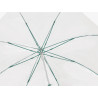 Parapluie long transparent Clima