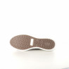 Baskets basses grises et vertes lacets et zip