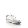 Baskets basses blanches et bleues