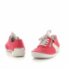 Baskets basses rouges