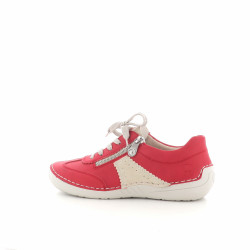 Baskets basses rouges