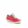 Baskets basses rouges