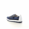 Baskets basses bleues et blanches