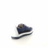 Baskets basses bleues et blanches