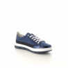 Baskets basses bleues et blanches