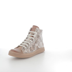 Baskets hautes marron