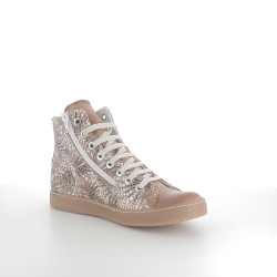 Baskets hautes marron