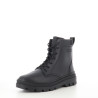 Boots noires à lacets