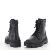 Boots noires à lacets