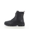 Boots noires à lacets