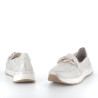 Mocassins argentés