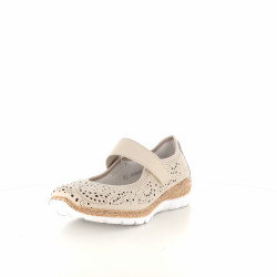 Ballerines beiges crème