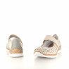 Ballerines beiges crème