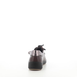 Baskets Basses Bordeaux en Cuir