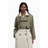 Trench beige et kaki
