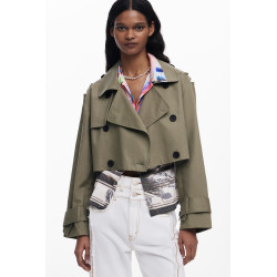 Trench beige et kaki