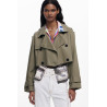 Trench beige et kaki
