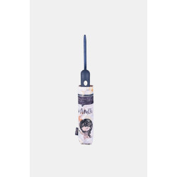 Parapluie compact violet pâle
