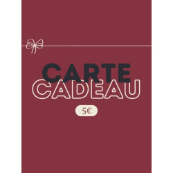 Carte cadeau 5€