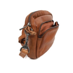 Sac marron en cuir