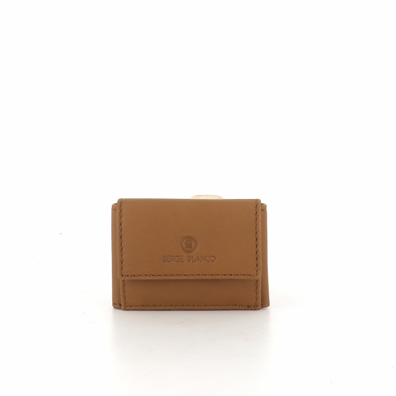 Porte monnaie cognac