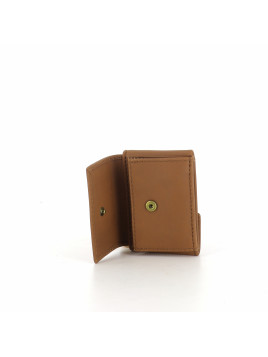 Porte monnaie cognac