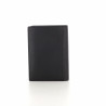 Portefeuille en cuir noir