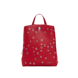 Sac 2 en 1 rouge à trous