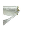 Sac banane argenté