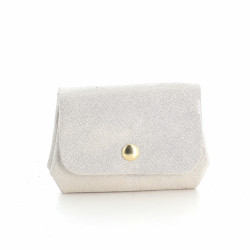 Porte-monnaie beige