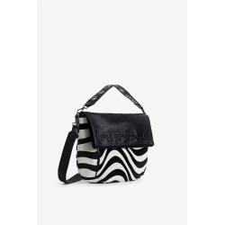 sac a main noir et blanc