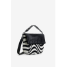 sac a main noir et blanc